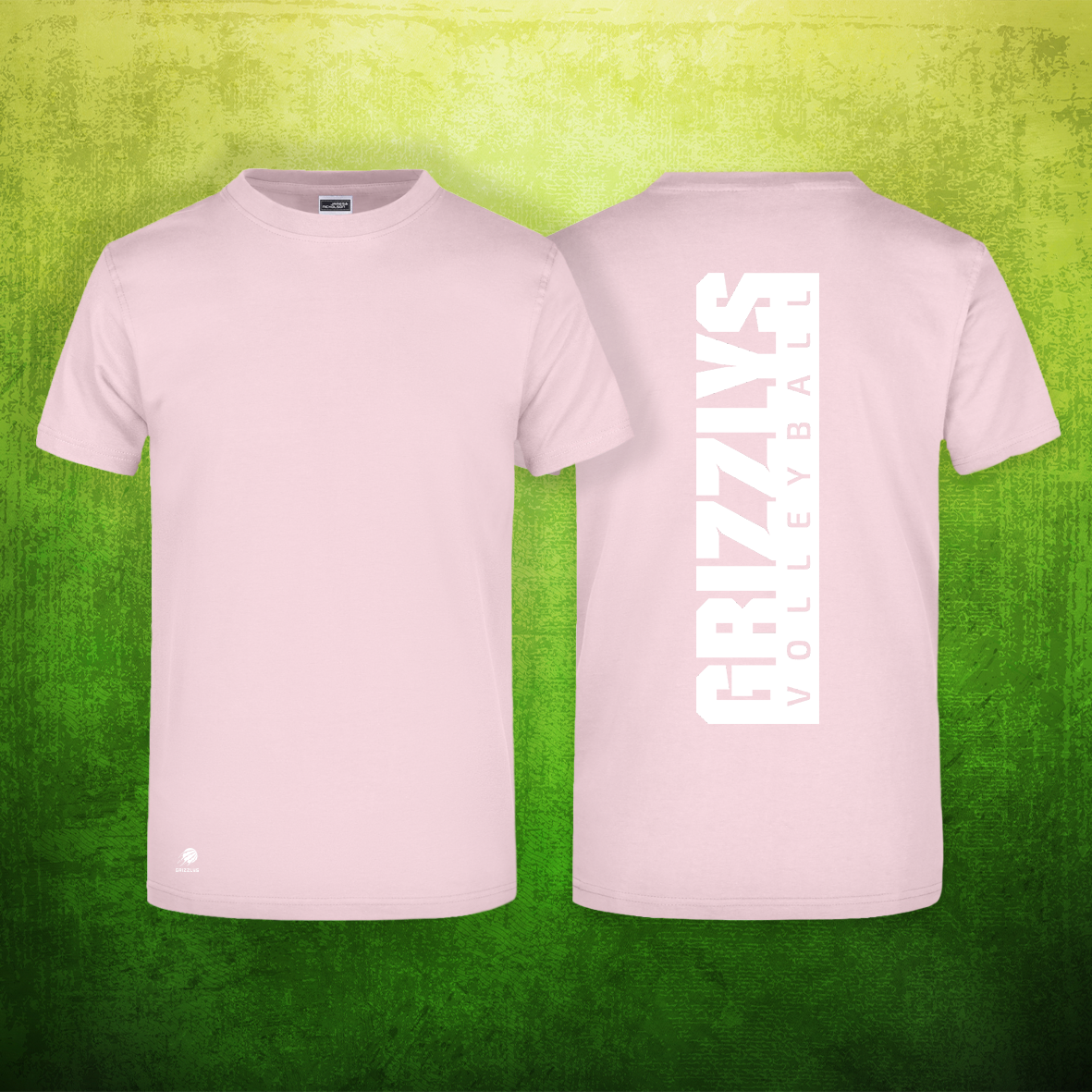 Premium Shirt Pastell Rosa Volleyball Lang